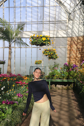 Loungewear Collection: Faro Top - Navy SAMPLE