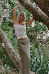 Loungewear Collection: Maggie Skirt - Fern SAMPLE