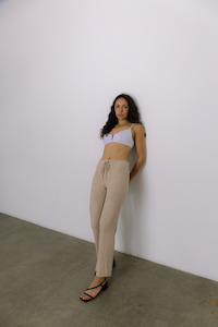 Loungewear Collection: Hera Slacks - Oat