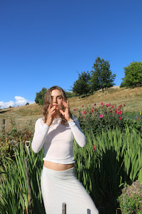 SAMPLE Faro Merino Top - Salt