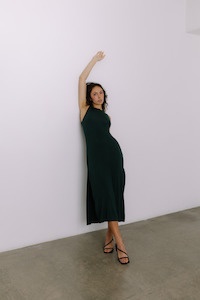 SAMPLE Ophelia dress - Moss