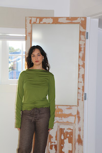 Faro Merino Top - Pear