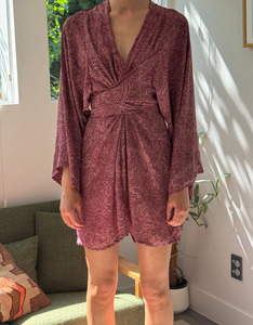 Designer Ronnie Blu Samples: Adina Silk Dress