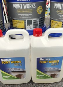 Products: Selleys Point Works Accelerant Spray 5L - RBC Solutions