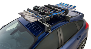 Snow: Rhino Racks Ski and Snowboard Carrier - 6 Skis or 4 Snowboards (576) - Roof Racks NZ
