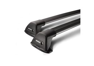 Roof Racks: Aero flush Bar Black