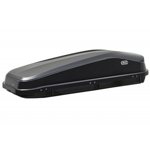 Car Roof Box: CRUZ Easy 430L Roof Box Gloss Black (940-349) - Roof Racks NZ