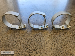 Everything else: Conduit Clamps – set of 3 – to suit 100mm Conduit – ROLA