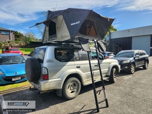 Roof Top Tents & Camping: Rhino Rack Hard Shell Roof Top Tent (61002) - Roof Racks NZ