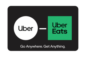Uber Eats Digital Gift Card $100 Room Service NZ