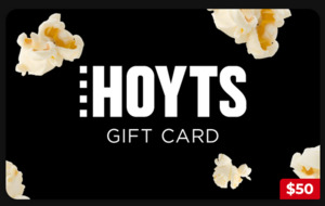Hoyts e-gift Card $50 Room Service NZ