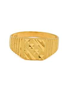 22ct Gold Rings Men: 22ct Gold Mens Ring