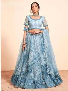 Unstitched Lehengas: Priti Unstitched Lehenga Choli