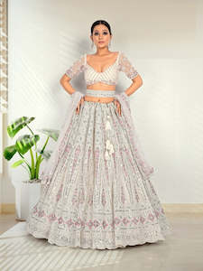 Princess Unstitched Lehenga Choli