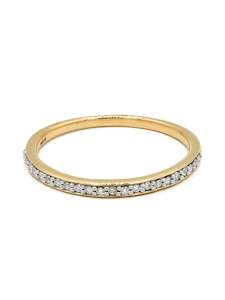 18ct Gold 0.12ct Diamond Ladies Ring