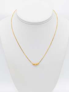 Women Chains: 22ct Gold Fancy Chain