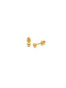 22ct Gold Ball Stud Earrings
