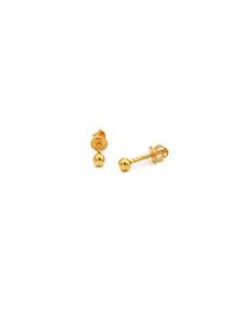 22ct Gold Ball Stud Earrings