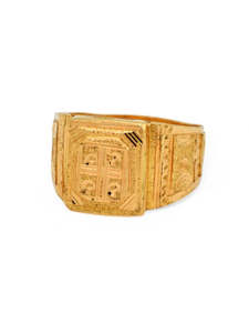 22ct Gold Mens Ring