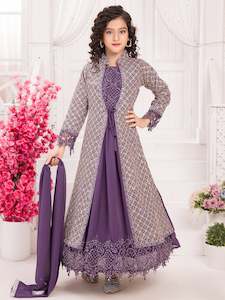 Ishani Flair Suit With Jacket