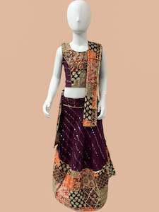 Girls Lahenga Choli Suit: Naira Chaniya Choli