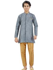 Boys Silk Kurta Set