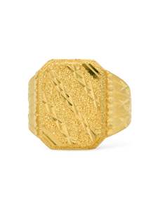22ct Gold Mens Ring