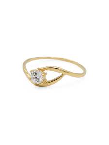 18ct CZ Ladies Ring