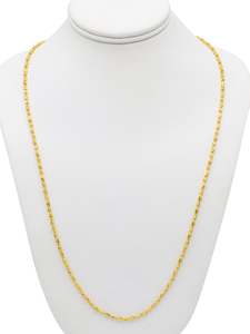 22ct Gold Ball Fancy Chain