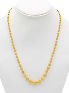 22ct Gold Ball Fancy Chain