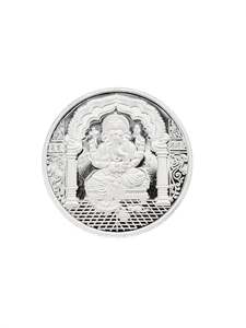 20 Gram Silver Ganesha Coin