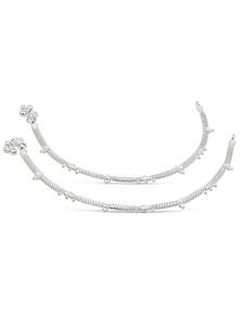 Sterling Silver Ladies Anklets