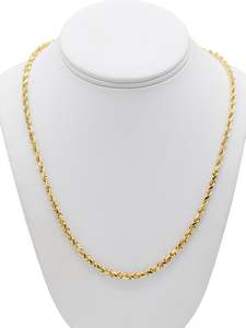 Chain: 18ct Gold Rope Chain