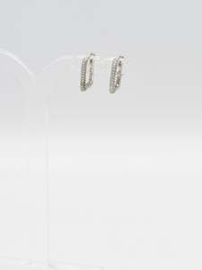 Sterling Silver CZ Bali