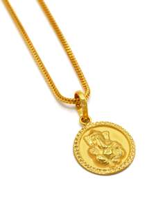 22ct Gold Ganesh Pendant