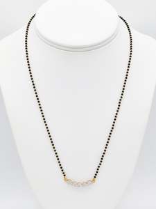 18ct Gold Diamond Mangal Sutra