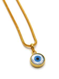 22ct Gold Evil Eye Pendant