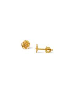22ct Gold Stud Earrings