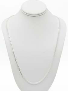 Silver Fox Tail Chain