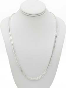 Silver Fox Tail Chain