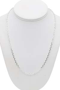 Men Silver Chains: Silver Link Chain