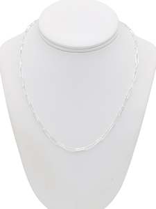 Silver Paper Clip Chain