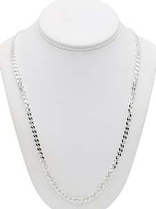 Silver Curb Chain