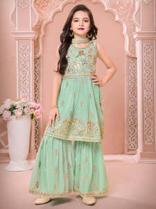 Girls Plazzo Sharara Suit: Rashmi Palazzo Suit