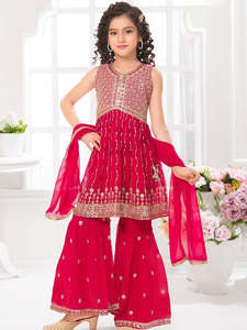 Girls Plazzo Sharara Suit: Shalini Palazzo Suit