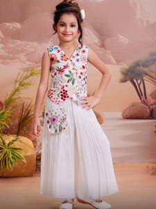 Girls Plazzo Sharara Suit: Kiana Palazzo Suit
