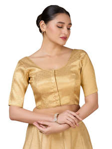 Brocade Silk Blouse