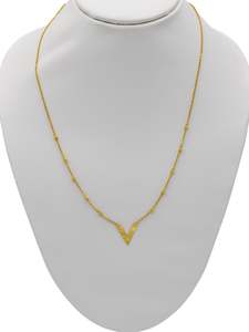 22ct Gold Ball Fancy Chain