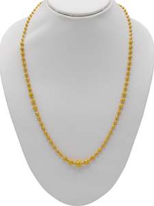 22ct Gold Ball Fancy Chain