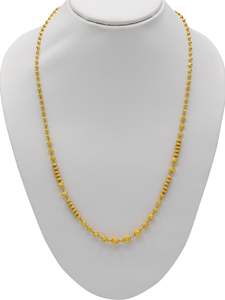 22ct Gold Ball Fancy Chain